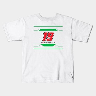 Martin Truex Jr #19 2023 NASCAR Design Kids T-Shirt